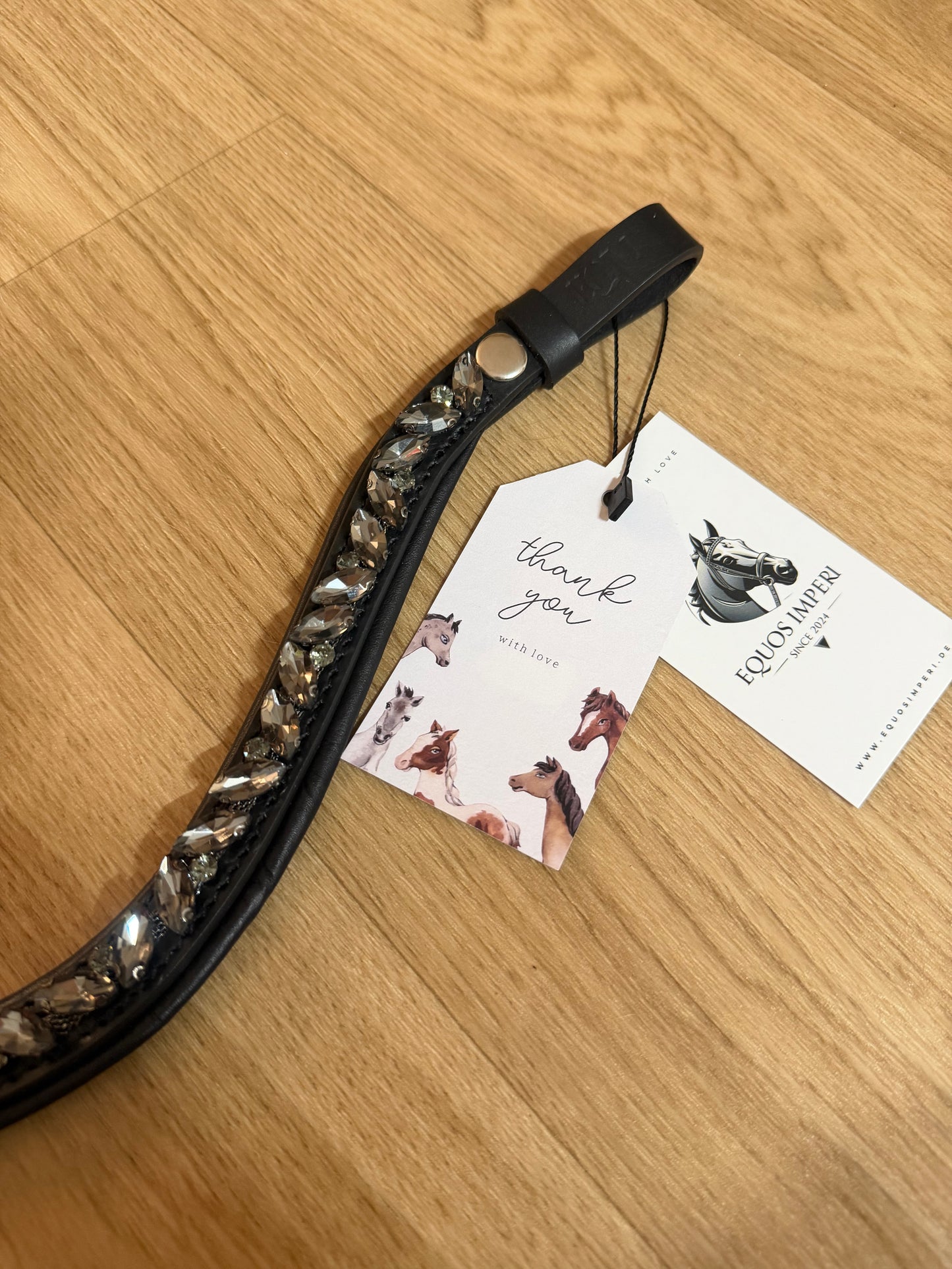 Stirnriemen Black Pearl