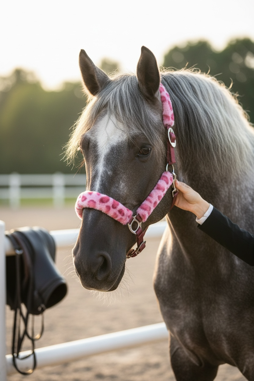 Teddyfell Halfter Pink Leo