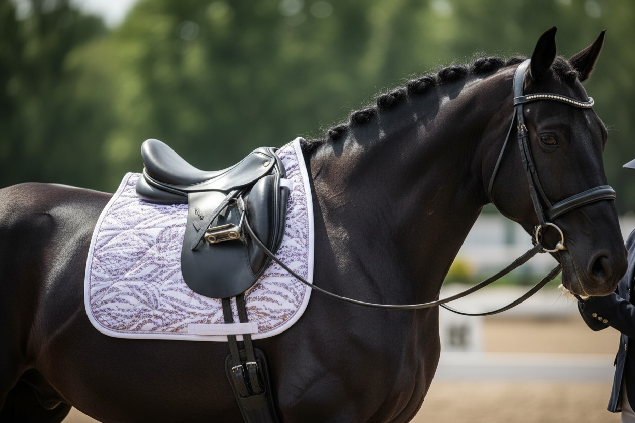 Dressur Schabracke Lavender Sparkle