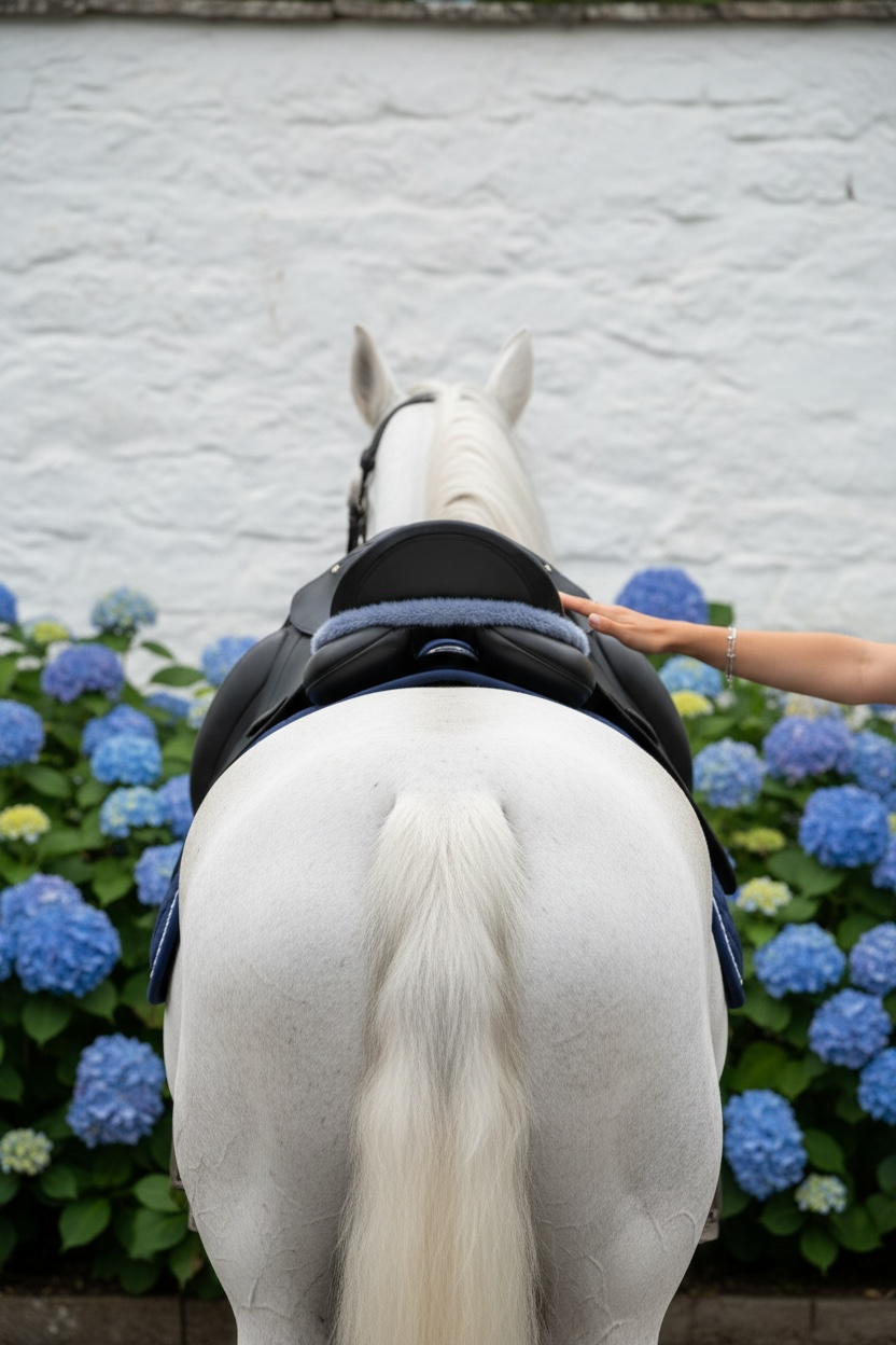 Sattelschmuck Plüschband Baby Boy
