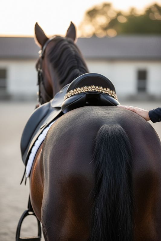 Sattelschmuck Golden Matador