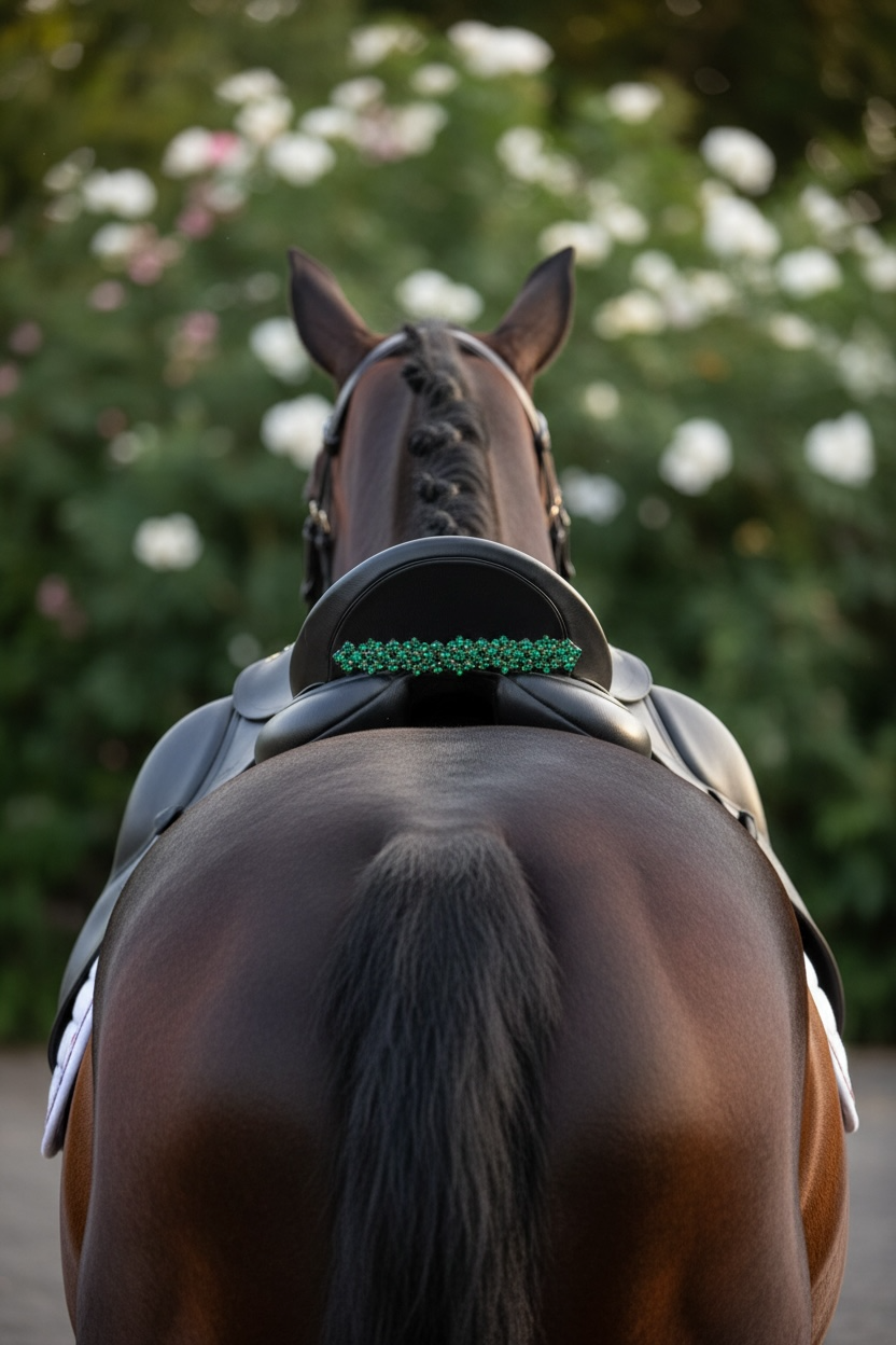 Sattelschmuck Green Lover