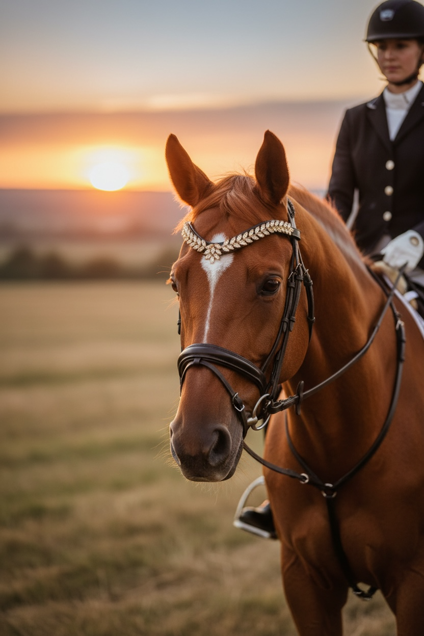 Stirnriemen Crown of the Sun