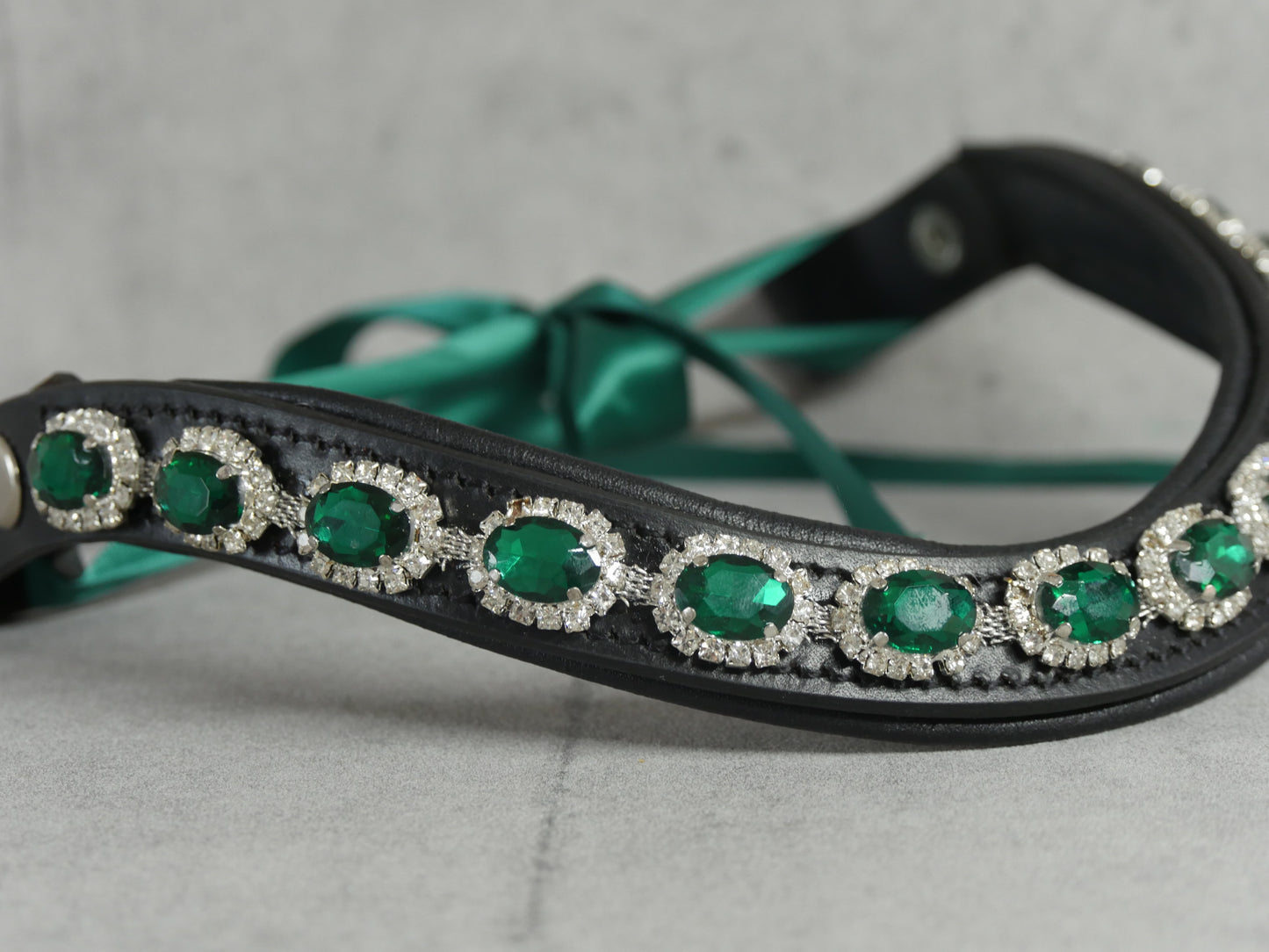 Stirnriemen Jade Noir