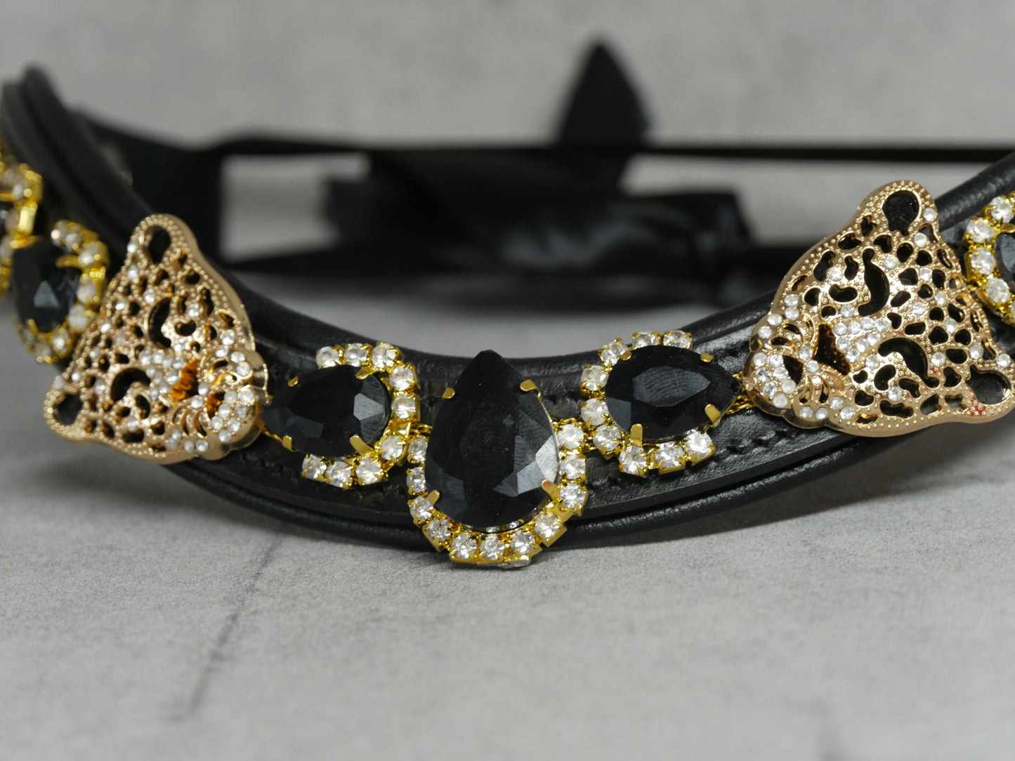 Stirnriemen Golden Tiger