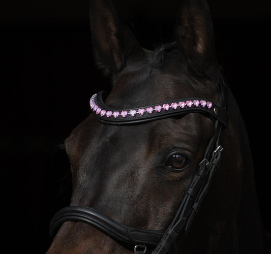 Stirnriemen Pink Hearts