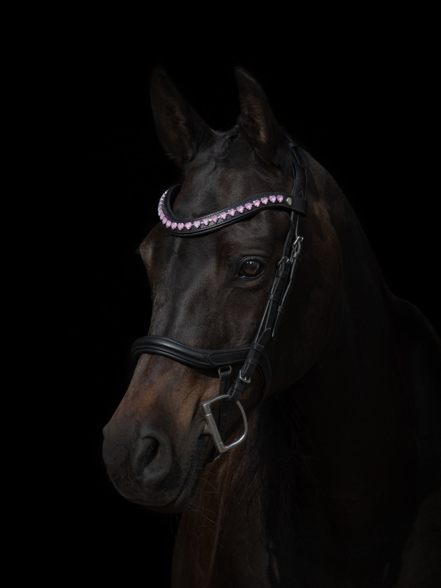 Stirnriemen Pink Hearts aus der Paradise Kollektion