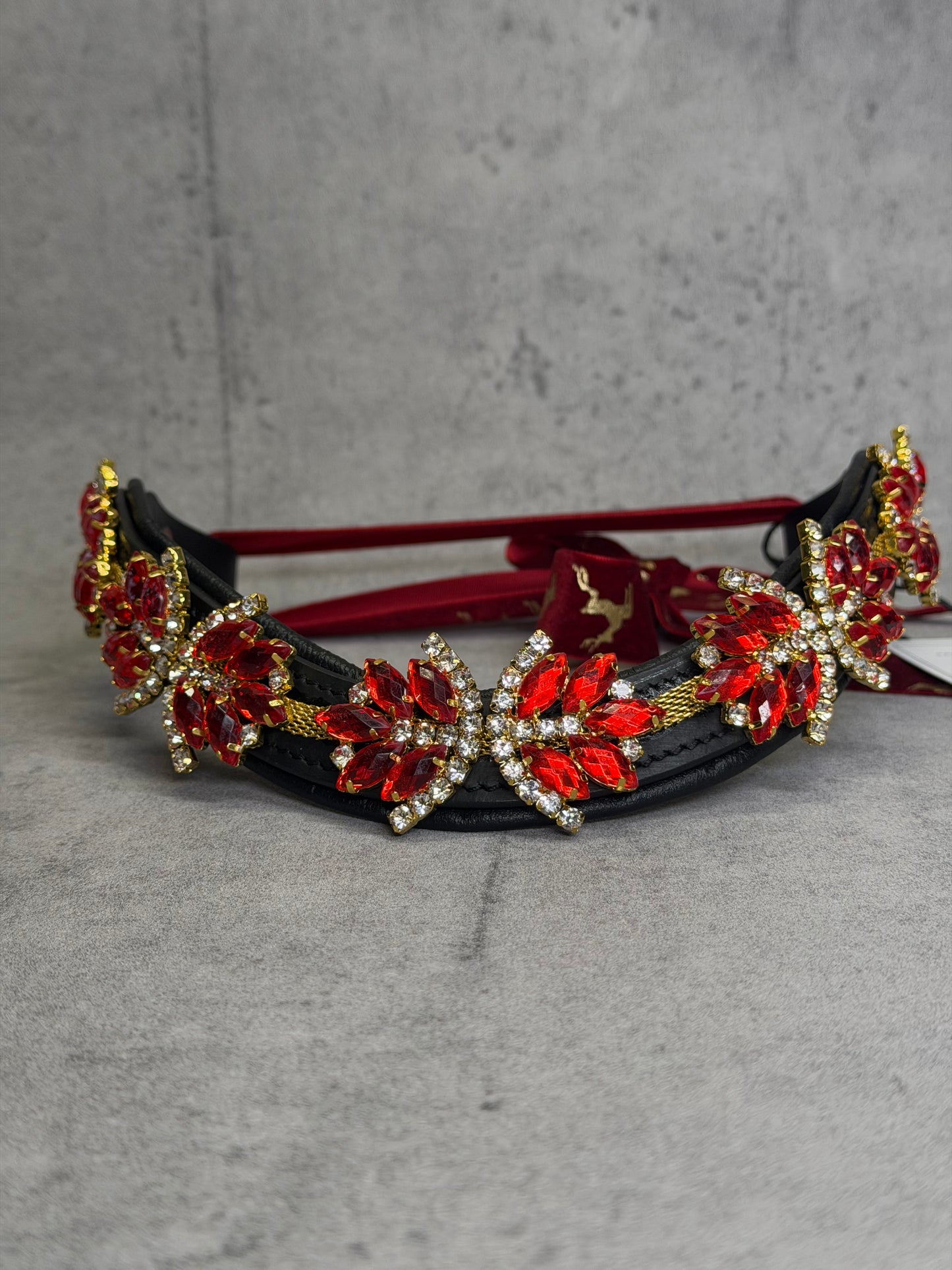 Stirnriemen Weihnachtsstern