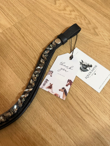 Stirnriemen Black Pearl