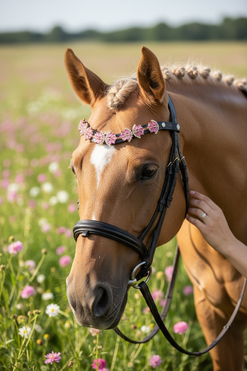 Stirnriemen "Superstar" in Pink