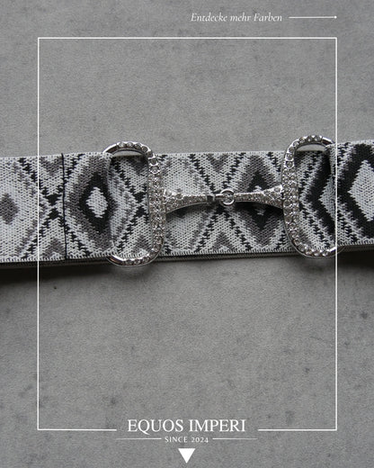 Reitgürtel Indiemuster