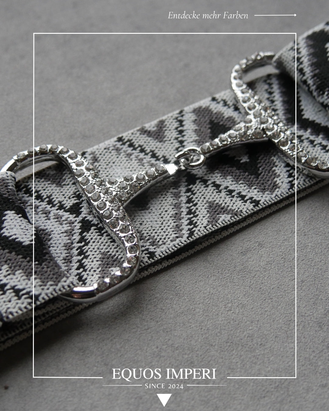 Reitgürtel Indiemuster