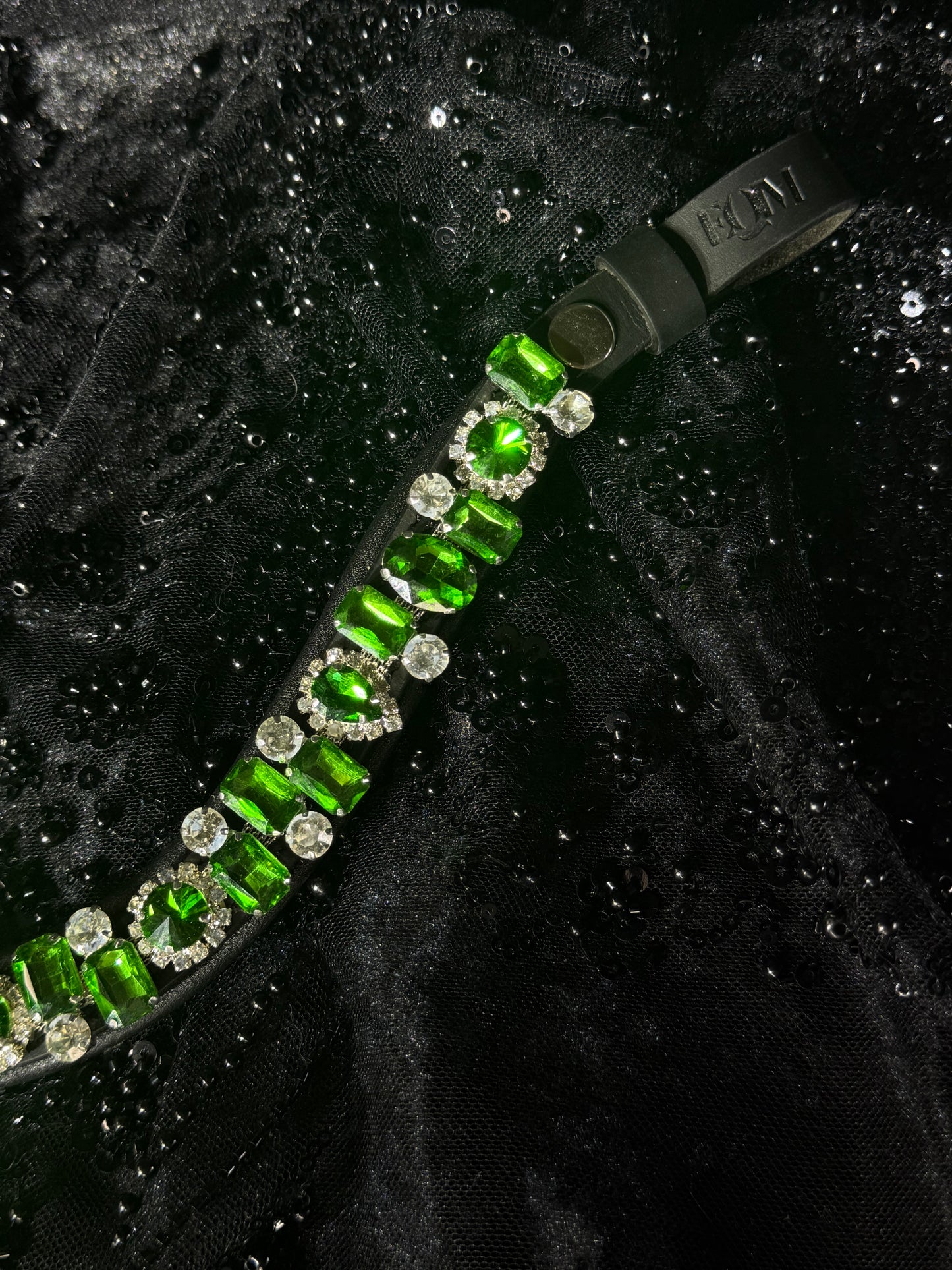 Set Olivia Stirnriemen + Sattelschmuck