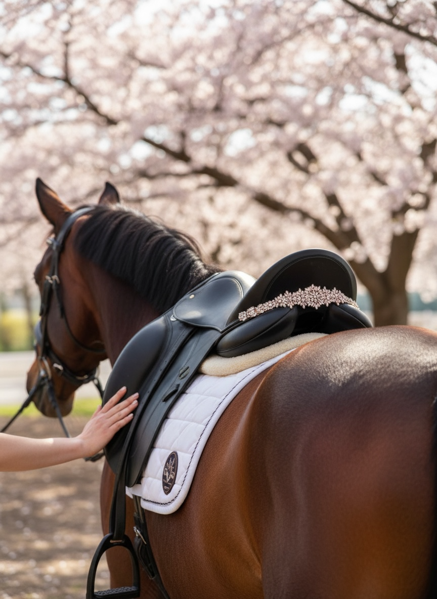 Sattelschmuck Rosalux