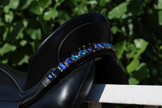 Saddle Decoration Blue Sea