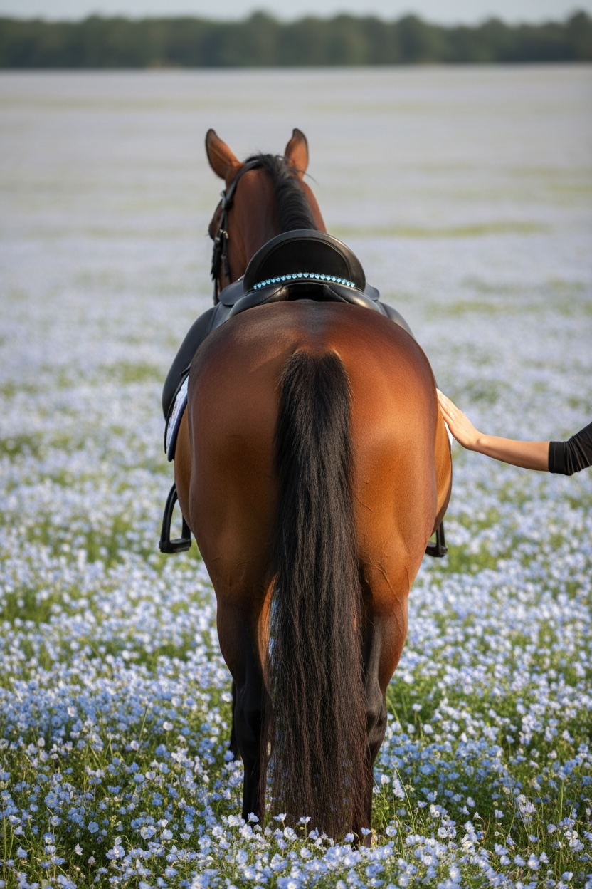Sattelschmuck Santorini