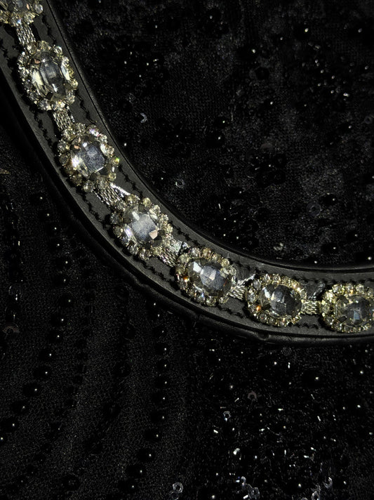 Stirnriemen Silver Bubble