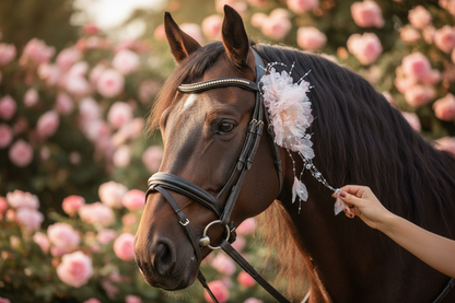 Pferdeschmuck Rose Jolie