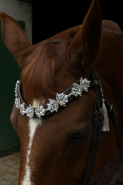 Stirnriemen Superstar in Silber