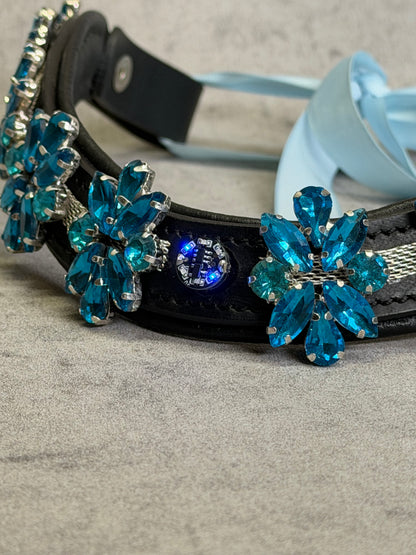 Stirnriemen Eiskristall mit LED