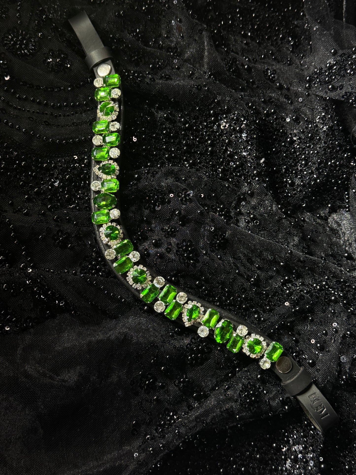 Set Olivia Stirnriemen + Sattelschmuck