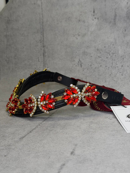 Stirnriemen Weihnachtsstern