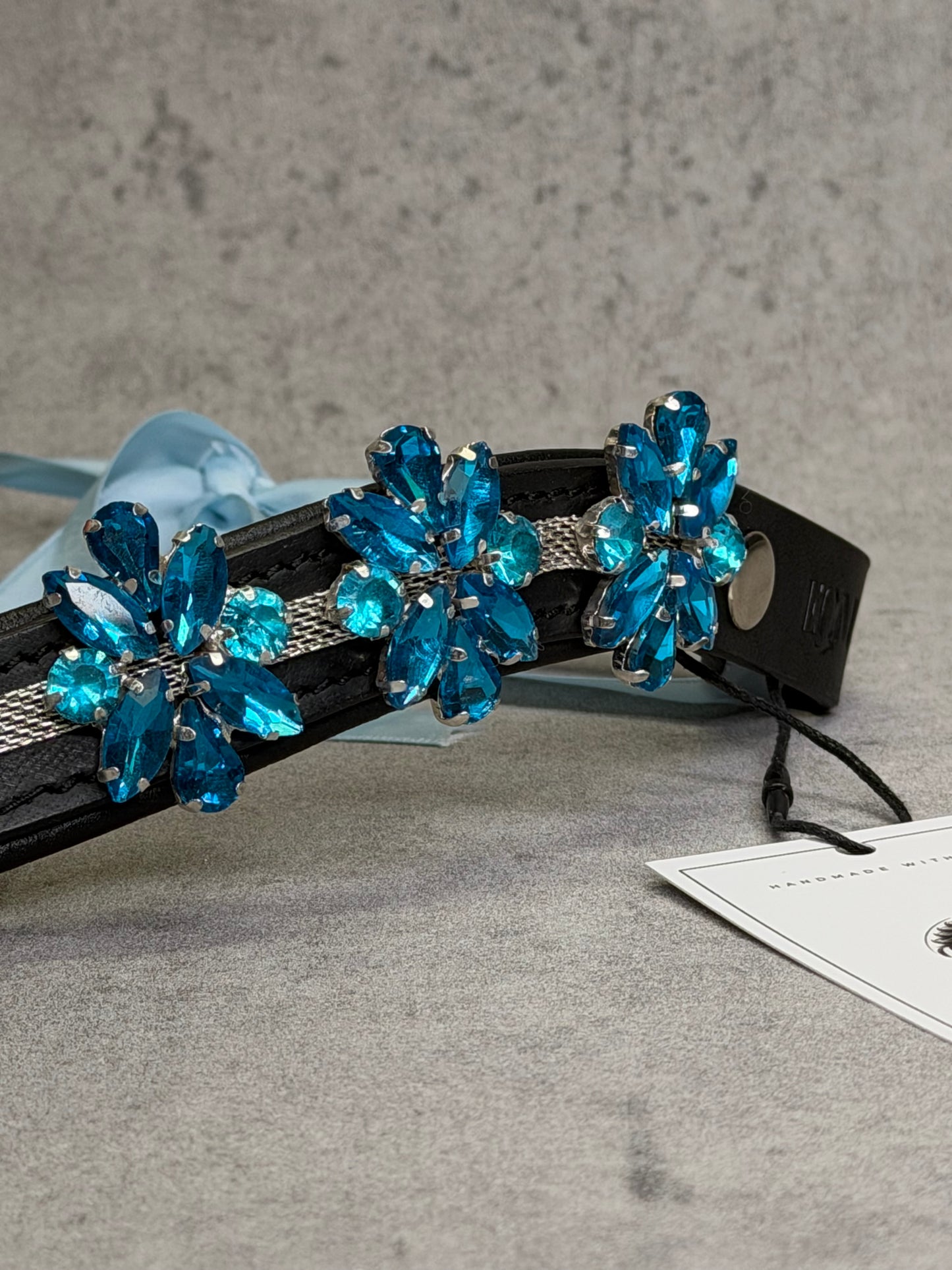 Stirnriemen Eiskristall mit LED