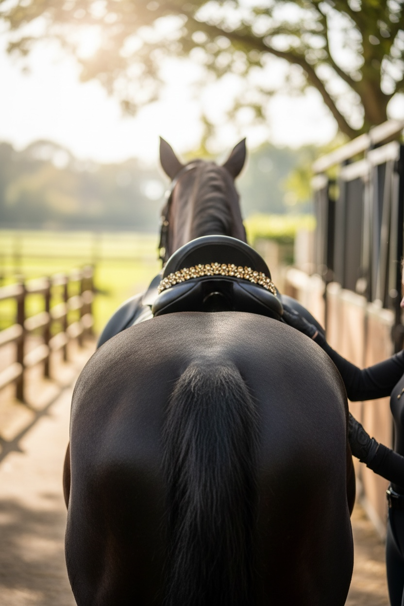 Sattelschmuck Golden Matador