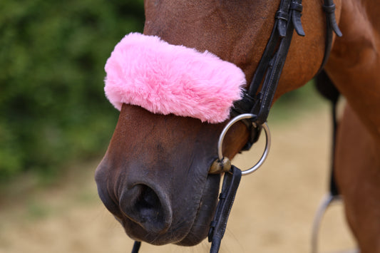 Pink Fluffy Nose Cover