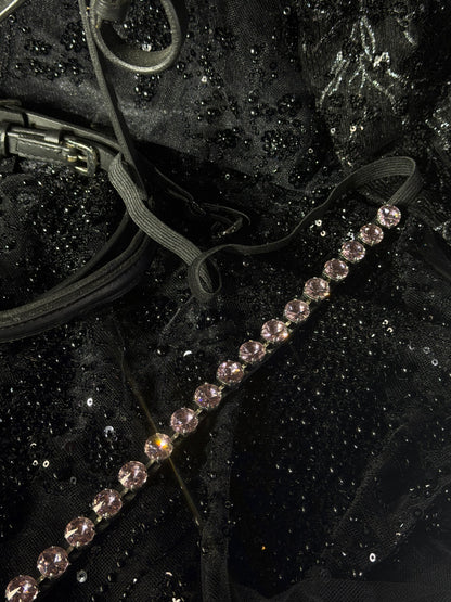 Set Fleur Stirnriemen + Sattelschmuck