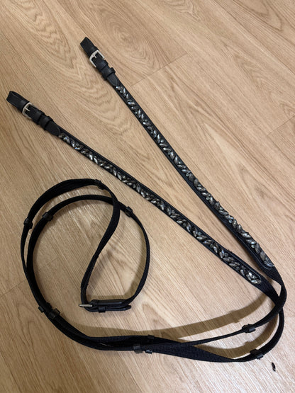 Warmblut Zügel Black Pearl