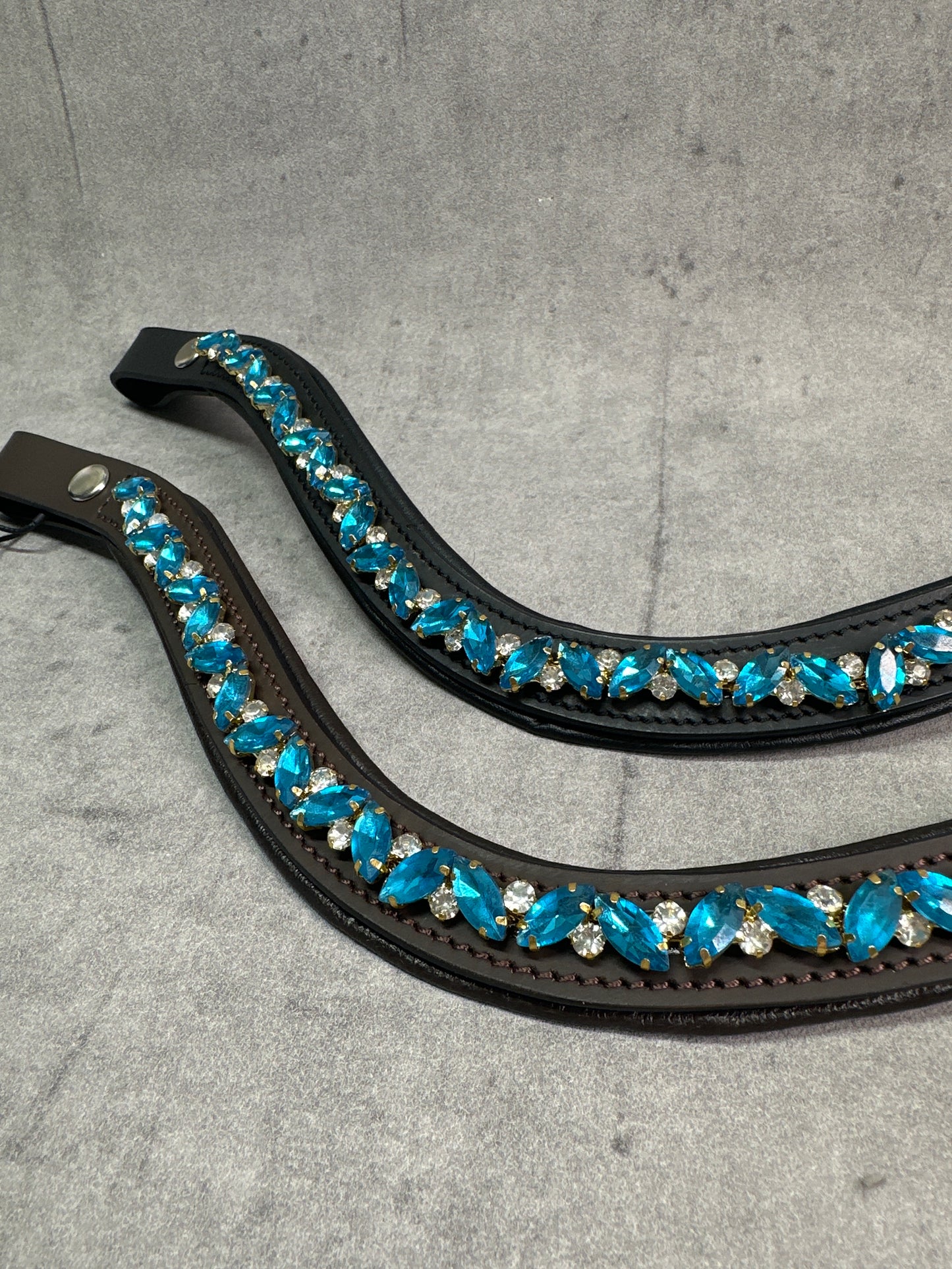 Stirnriemen ein Traum in Petrol