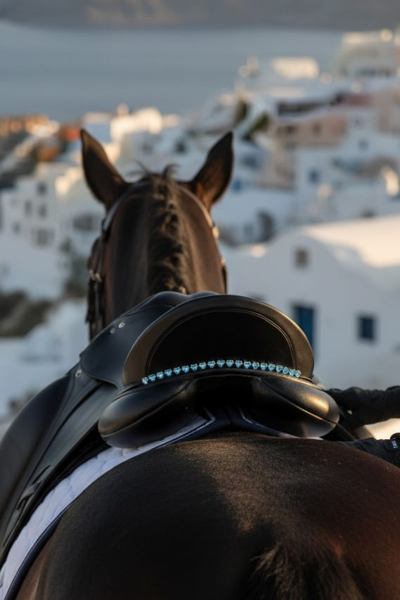 Sattelschmuck Santorini