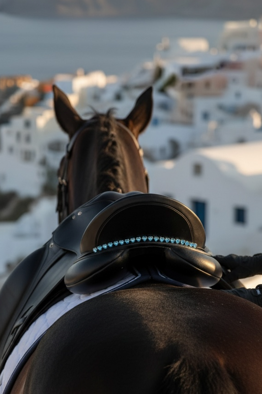 Sattelschmuck Santorini