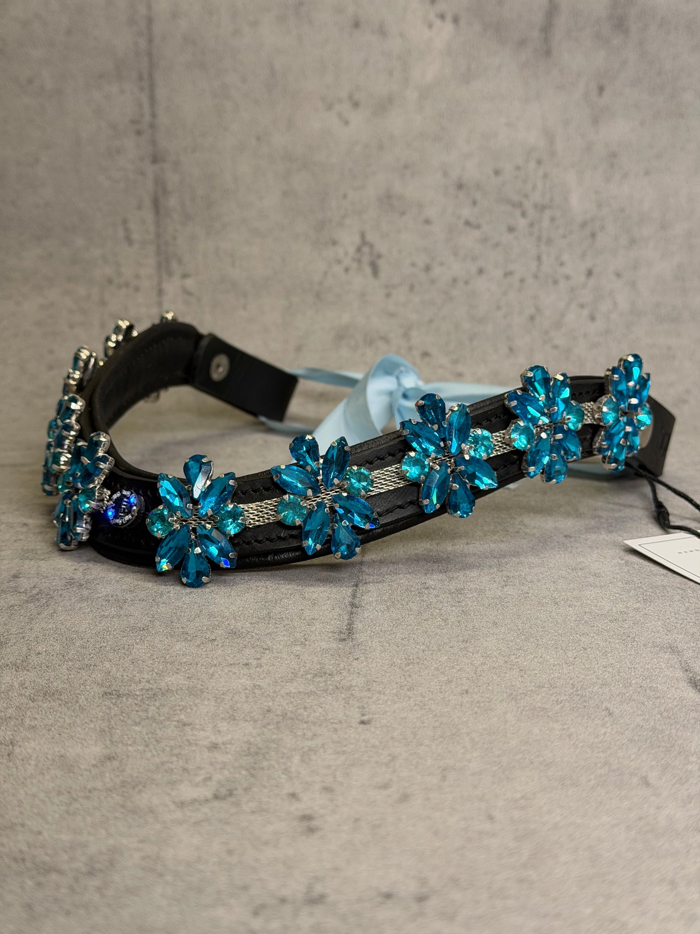 Stirnriemen Eiskristall mit LED