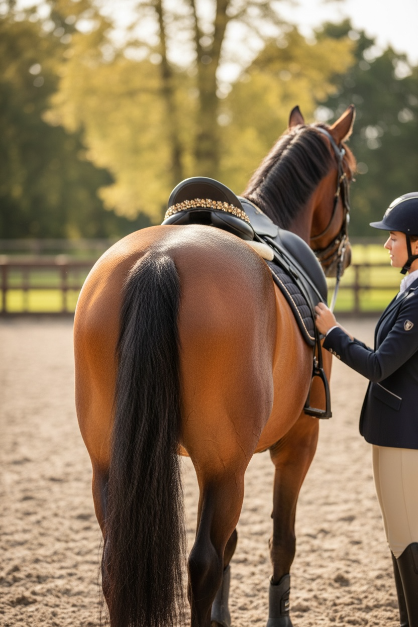 Sattelschmuck Golden Matador