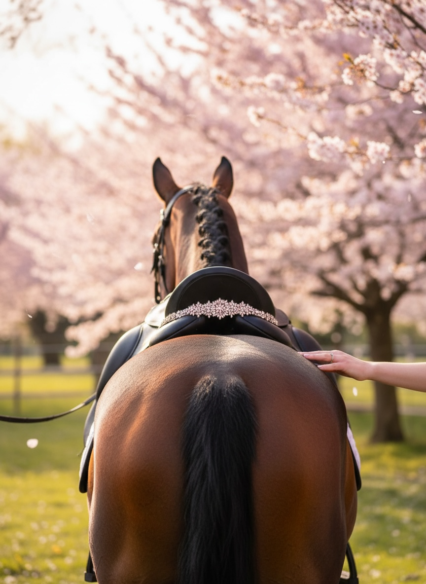 Sattelschmuck Rosalux
