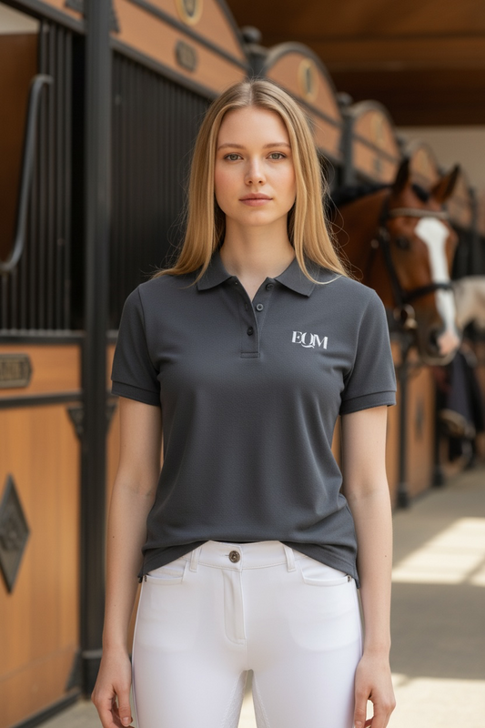 EQUOS IMPERI Premium Poloshirt – Eleganz für Reiter mit gesticktem Logo