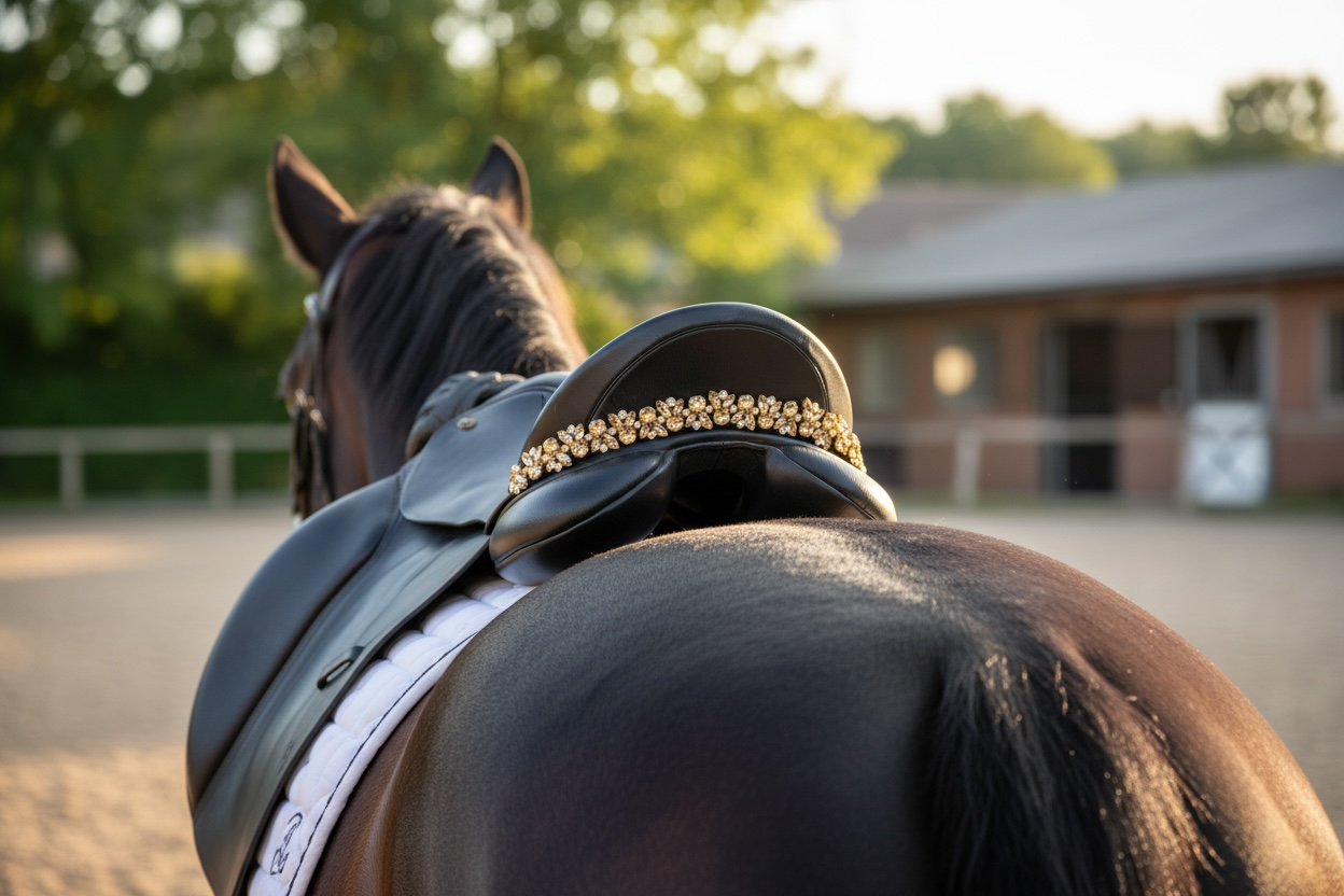 Sattelschmuck Golden Matador