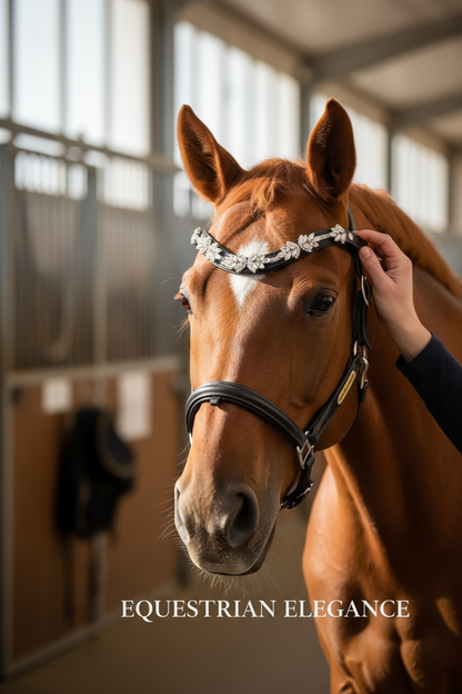 Stirnriemen Superstar in Silber