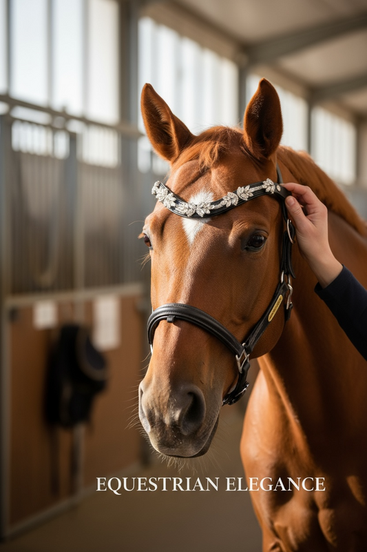 Stirnriemen Superstar in Silber