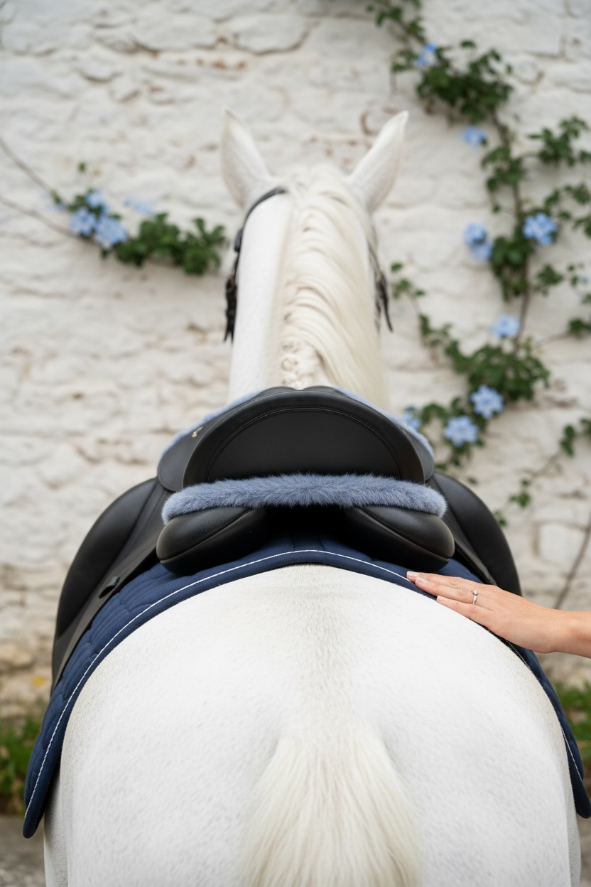 Sattelschmuck Plüschband Baby Boy