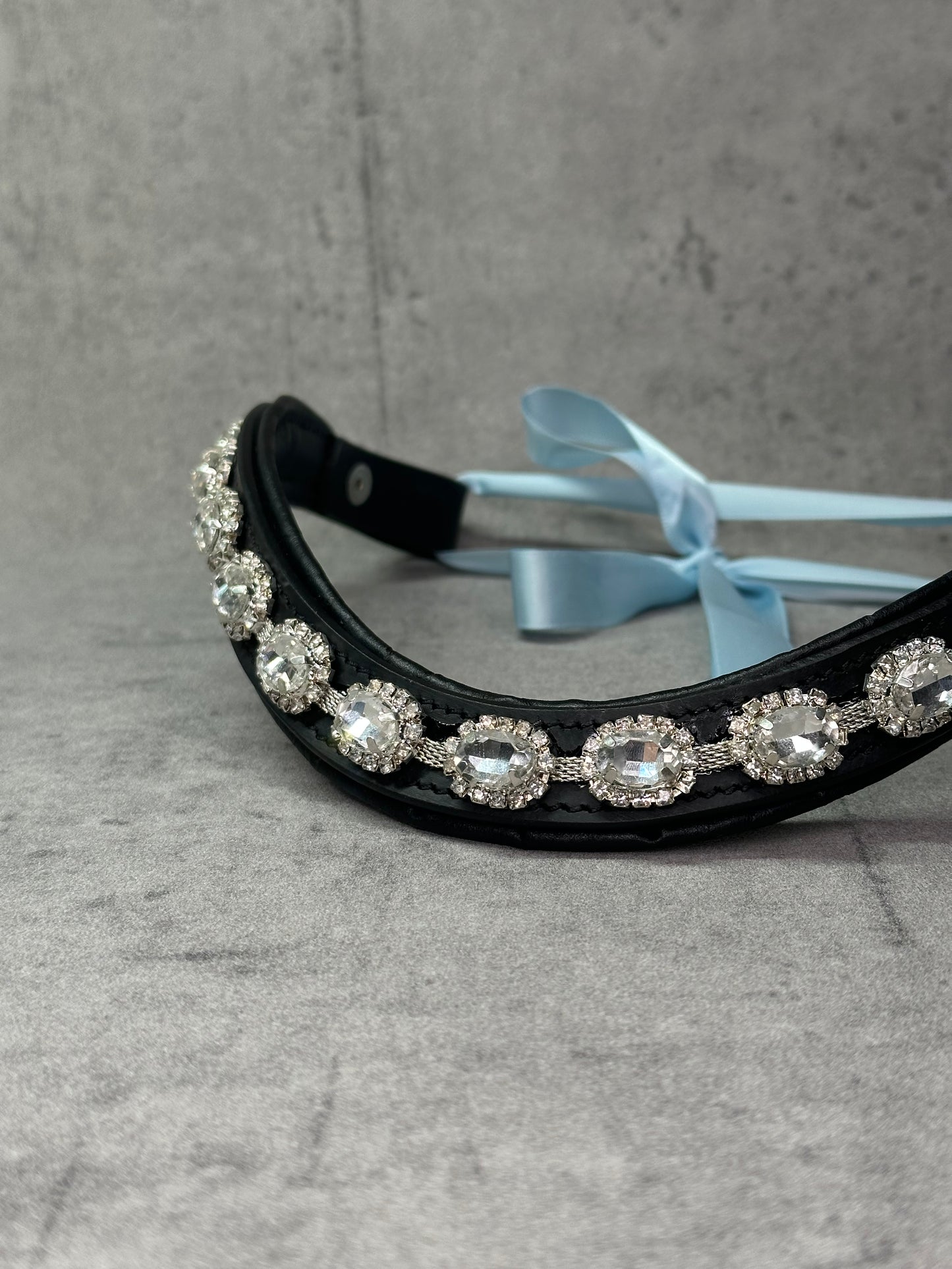 Stirnriemen Silver Bubble