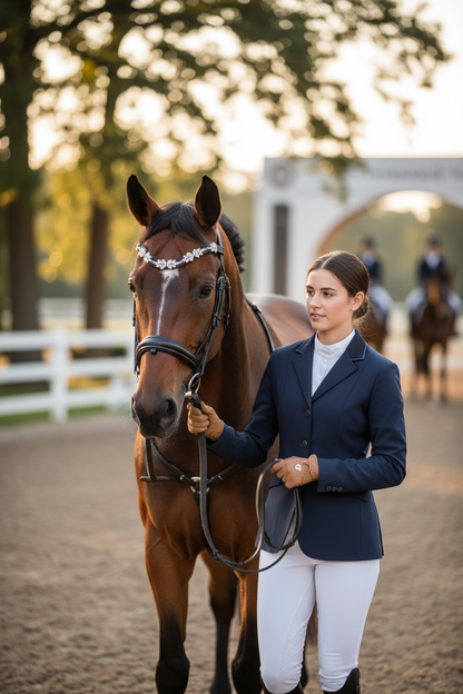 Stirnriemen Superstar in Silber