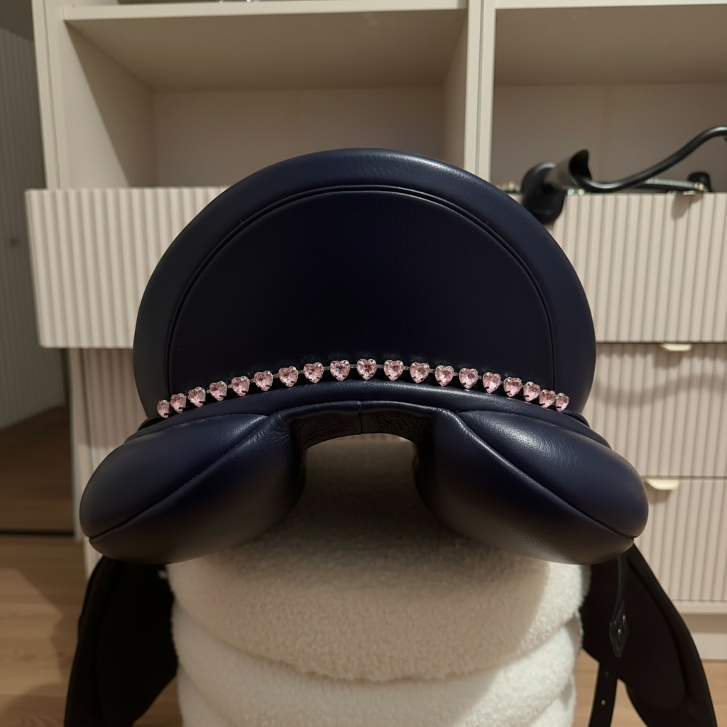 Sattelschmuck Rosé Hearts