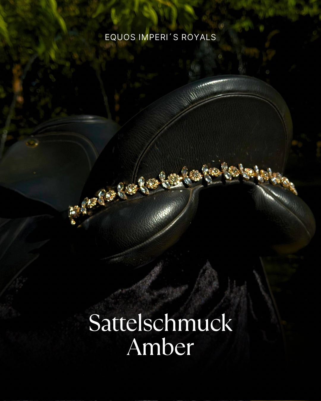Sattelschmuck Amber