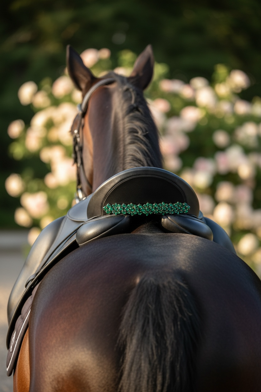 Sattelschmuck Green Lover