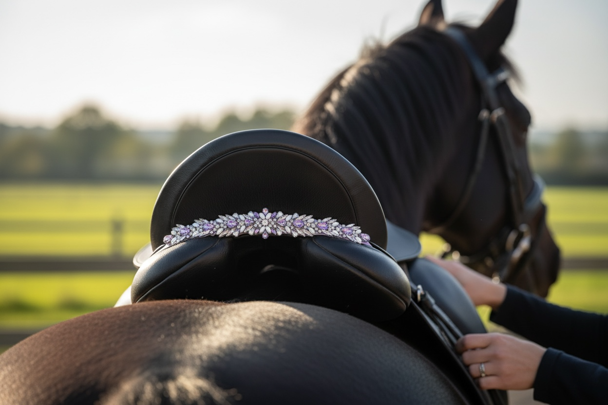 Sattelschmuck Lavender