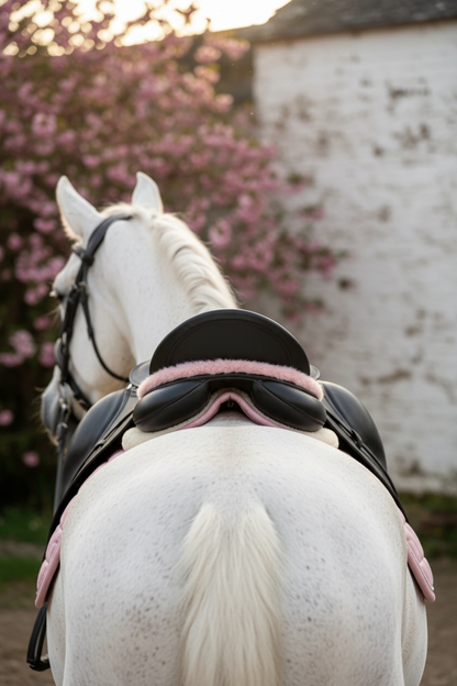 Sattelschmuck Plüschband Baby Girl