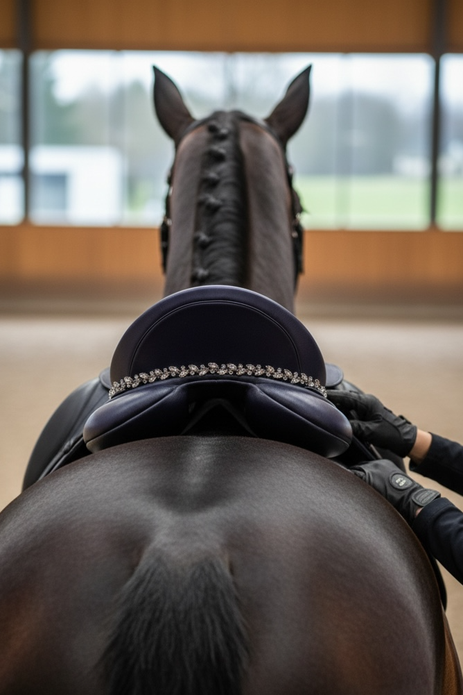 Sattelschmuck Noir Imperiale